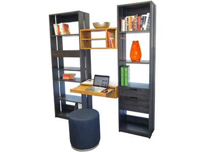 solid wood built to order bookcases and desks