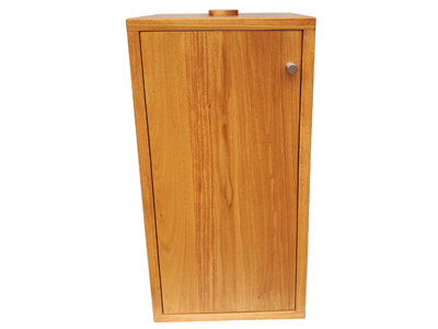 stackers tall bookcase with door